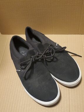 Supra Black Sneakers with White Sole